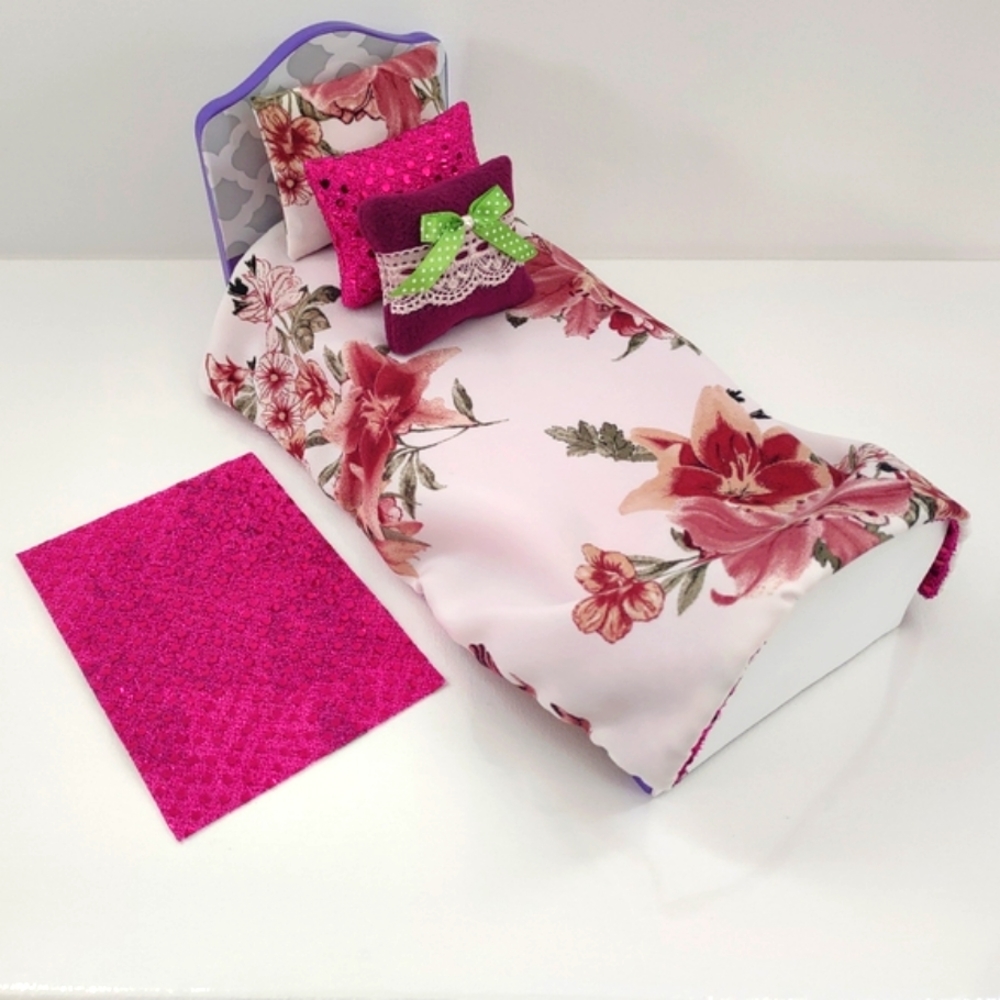 12 Inch Fashion Doll Bedding Set